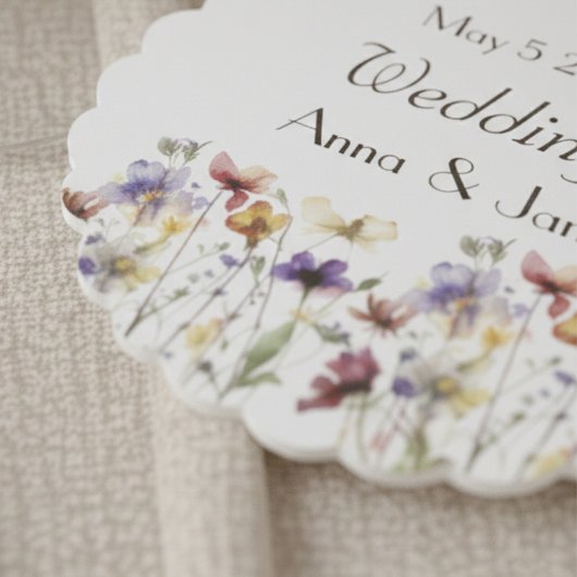 Wilde Bloemensymfonie: Levendige Watercolor Kunst Kartonnen Onderzetters