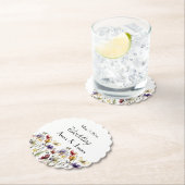 Wilde Bloemensymfonie: Levendige Waterverf Kunst Kartonnen Onderzetters (Insitu)