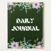 Wilde Bloementuin "Dagelijks Journaal" | Levendig  Planner (Achterkant)