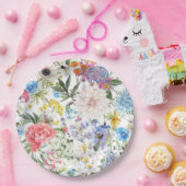 Wilde bloementuin Papier Bord (Feest)