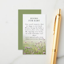 Wilde Bloemenveld Salie Groene Baby Shower