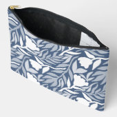 Wilde Bloemenwaterval Wit & Blauw Etui (Open)