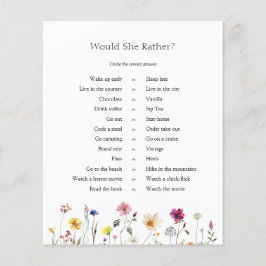 Wilde bloemenwei zou ze een vrij spel zijn