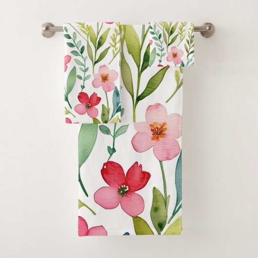 Wilde Bloemenweide Bad Handdoek (Insitu)