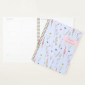 Wilde Bloemenweide Blauw Persoonlijk Planner (Display)