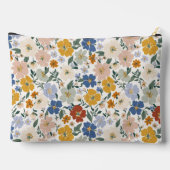 Wilde Bloemenweide Boho Patroon Etui (Achterkant)