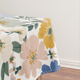 Wilde Bloemenweide Boho Patroon Tafelkleed