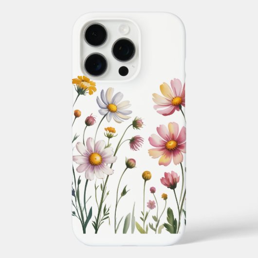 Wilde Bloemenweide  Case-Mate iPhone Case (Achterkant)