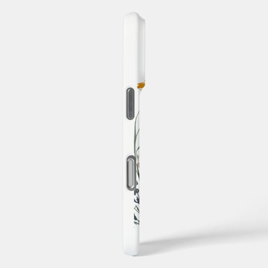 Wilde Bloemenweide Case-Mate iPhone Case (Achterkant / Rechts)