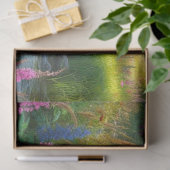 Wilde Bloemenweide Landschap Tissuepapier (Geschenk)