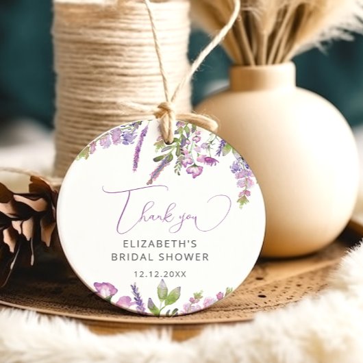 Wilde bloemenweide Seringpaars Bedankkaartjes Bedankjes Labels