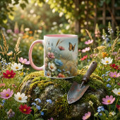 Wilde Bloemenweide Vlindertuin Mok
