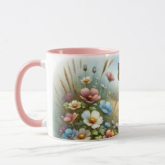 Wilde Bloemenweide Vlindertuin Mok (Links)