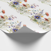 Wilde bloemkool cadeaupapier (Hoek)