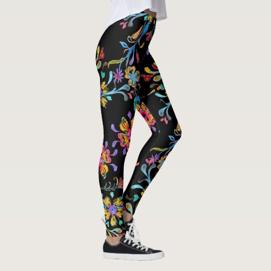 Wilde bloemkool leggings (Rechts)