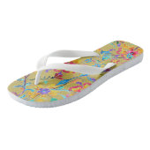 Wilde bloemkool teenslippers (Schuin)