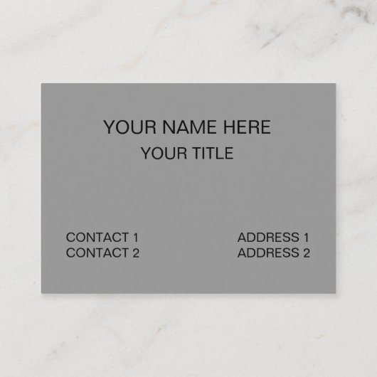 Wilde bloemkunst visitekaartje (Achterkant)