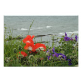 Wilde bloemkust foto afdruk (Voorkant)