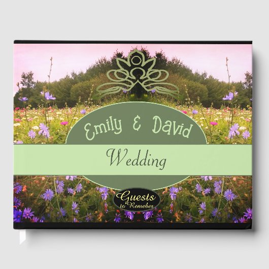 Wilde bloempenkool gastenboek (Voorkant)