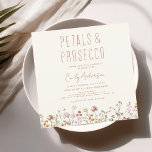Wilde bloempitten en Vrijgezellenfeest van Prosecc Kaart<br><div class="desc">Viel de bruid om te worden met een Vrijgezellenfeest van Wildflower Petals en Prosecco! Deze prachtige uitnodiging, die uitsluitend op Zazzle te vinden is, is voorzien van een prachtig ontwerp van wilde bloemen en een glas bubbly prosecco, perfect voor een lente- of zomerfeest. Met klantgerichte tekstgebieden, kunt u deze uitnodiging...</div>