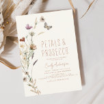 Wilde bloempitten en Vrijgezellenfeest van Prosecc Kaart<br><div class="desc">Viel de bruid om te worden met een Vrijgezellenfeest van Wildflower Petals en Prosecco! Deze prachtige uitnodiging, die uitsluitend op Zazzle te vinden is, is voorzien van een prachtig ontwerp van wilde bloemen en een glas bubbly prosecco, perfect voor een lente- of zomerfeest. Met klantgerichte tekstgebieden, kunt u deze uitnodiging...</div>