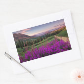 Wilde bloempitten | Gekreste Butte, Colorado Rechthoekige Sticker (Envelop)