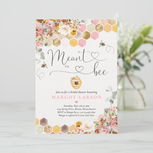 Wilde-bloempitten voor Vrijgezellenfeest Kaart (Staand voorkant)