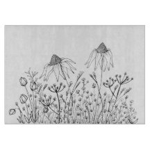 Wilde bloemtekening