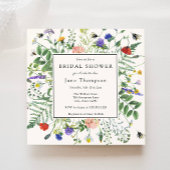 Wilde bloemvelden en Vrijgezellenfeest van Buzzend Kaart