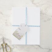 Wilde bloesem Label Cadeaulabel (Met Touw)