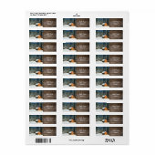 Wilde Blokhut Label (Full Sheet)