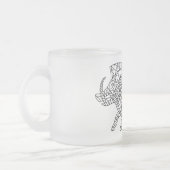 Wilde Boar met looppas Matglas Koffiemok (Links)