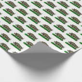  Wilde Boar Tekening BW #3C Cadeaupapier (Hoek)