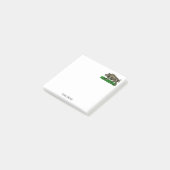  Wilde Boar Tekening BW #3C Post-it® Notes (Schuin)