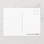 Wilde boeket ansichtkaart briefkaart (Achterkant)