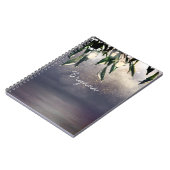 Wilde bomen wekken en Mason Jar Lights Elegant Notitieboek (Linkerzijde)