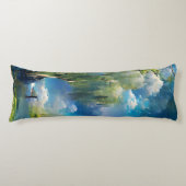 Wilde boom aan de hemel Abstract Lichaamskussen (Voorkant)