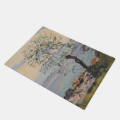 Wilde boom bij het meer (Zwitsers landschap) Deurmat (Schuin)