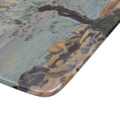 Wilde boom bij het meer (Zwitsers landschap) Snijplank (Hoek)