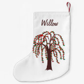 Wilde boom met hart -  kleine kerstsok (Achterkant)