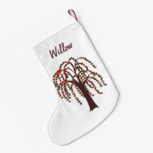 Wilde boom met hart -  kleine kerstsok (Achterkant (Hangend))