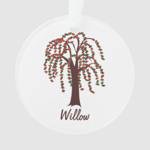 Wilde boom met hart - ornament