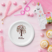 Wilde boom met hart - papieren bordje (Feest)