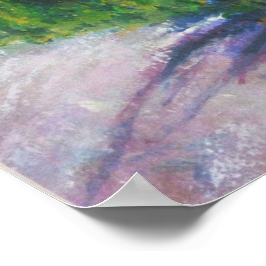 "Wilde boom weiden" Poster (Hoek)