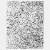 Wilde boombladeren. Abstracte Natuur Fleece Deken (Voorkant)