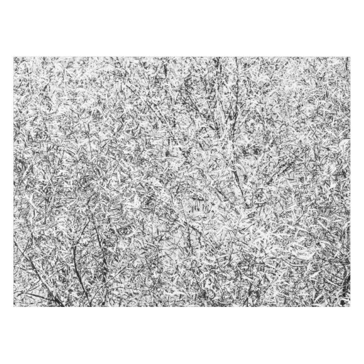 Wilde boombladeren. Abstracte Natuur Tafelkleed (Voorkant (Horizontaal))