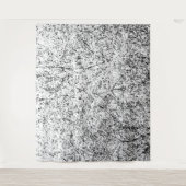 Wilde boombladeren. Abstracte Natuur Wandkleed (Voorkant)