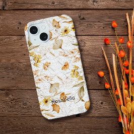 Wilde Bos Botanicals Naam personaliseren iPhone 15 Case