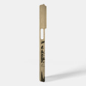 Wilde bos - Gegraveerd hout - Houten Case-Mate iPhone Case (Achterkant / Rechts)