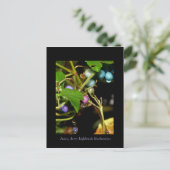 Wilde bosbessen briefkaart (Staand voorkant)